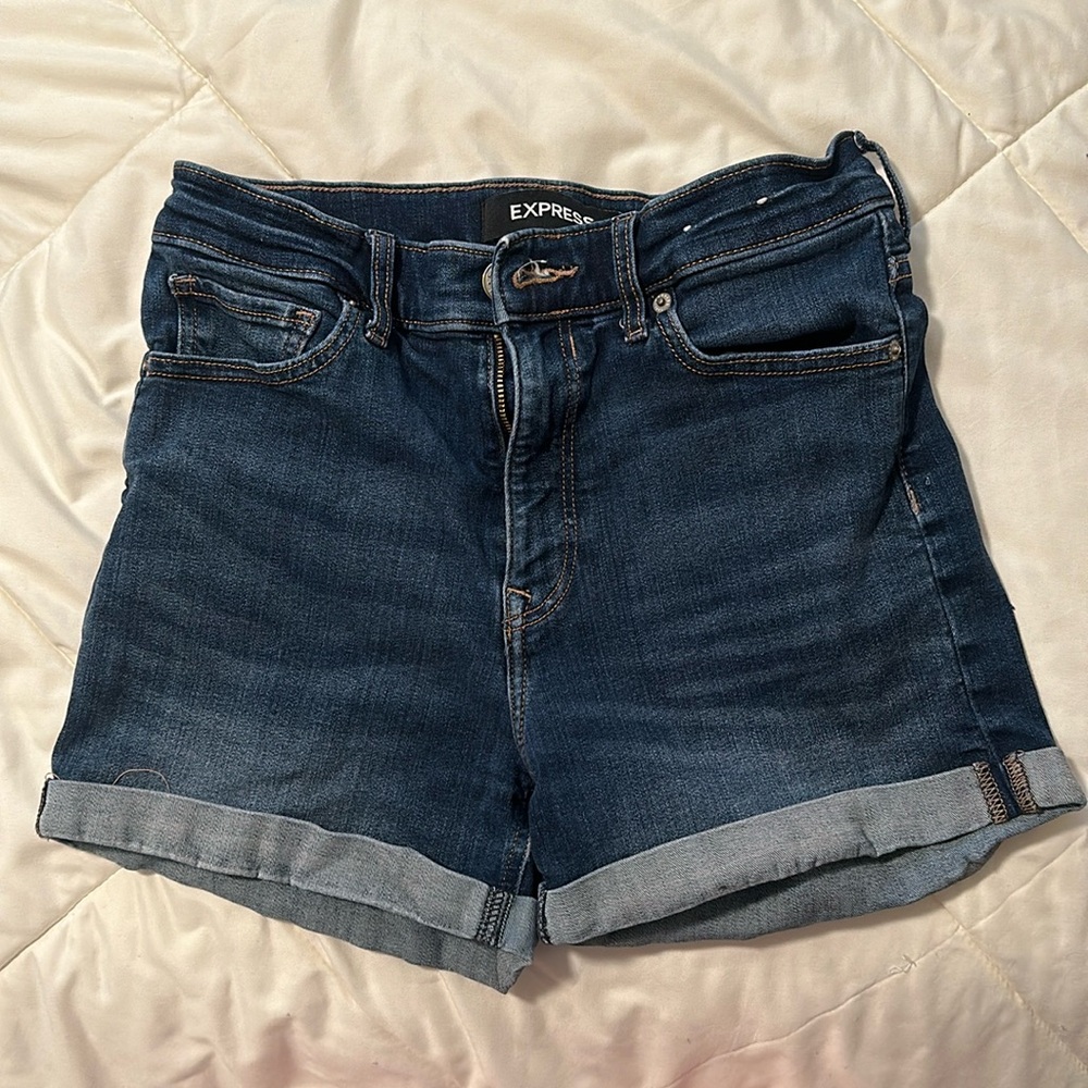 EXPRESS Denim High Rise Shorts